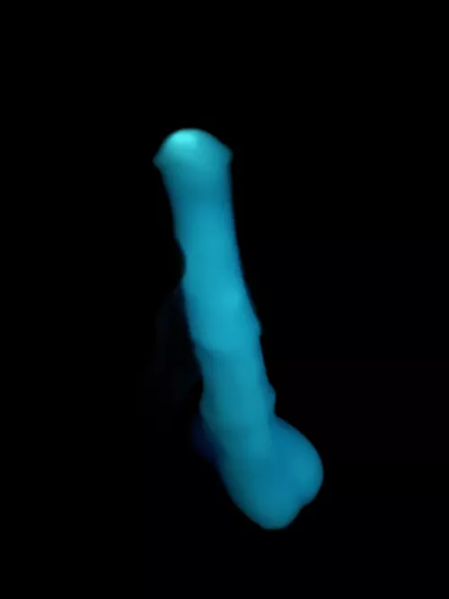 Today I learned that my Chance glows in the dark