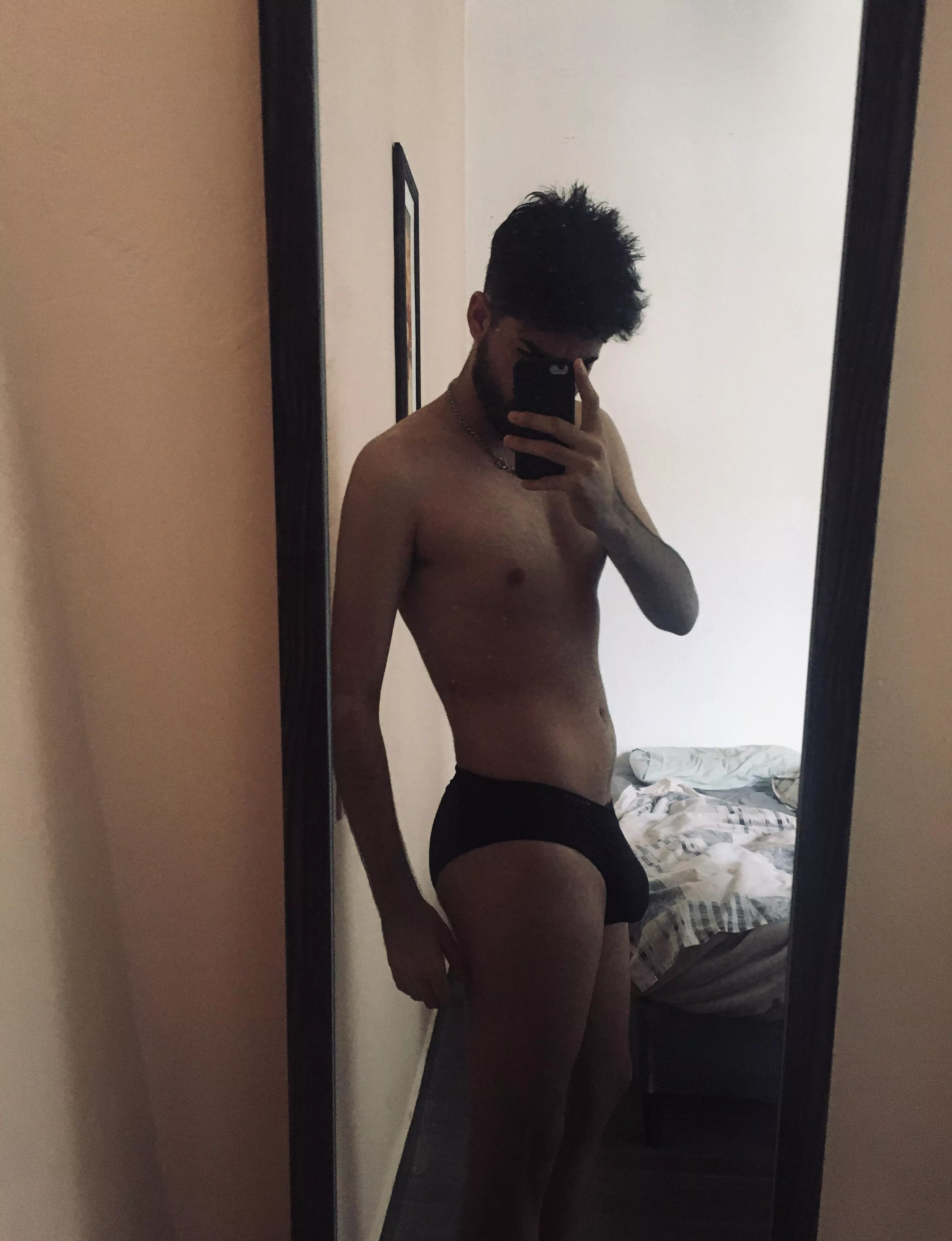 Today I woke up horny, would you like to see more?