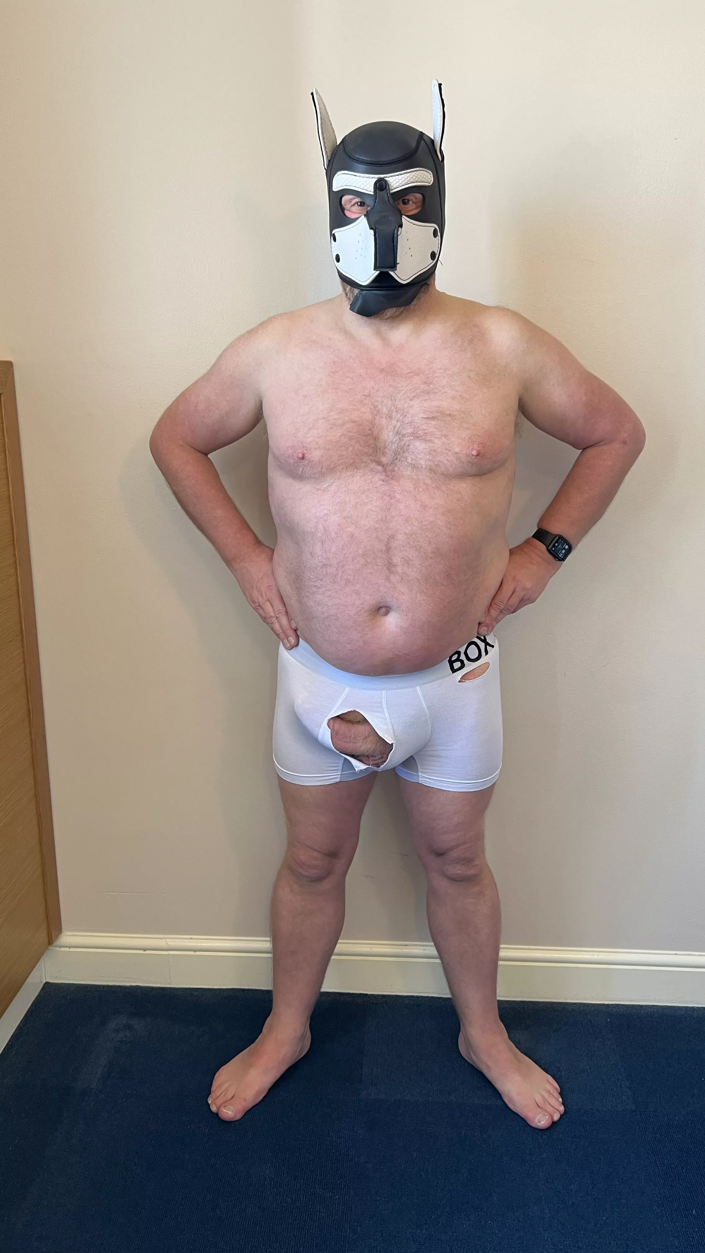 Torn boxers