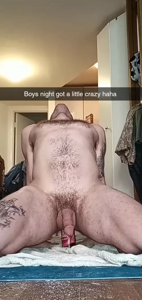 totally straight boys night 👉👈