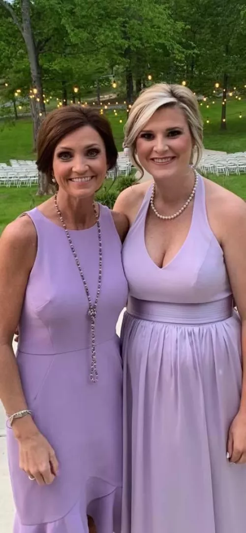 Tough choice. Mom or daughter?