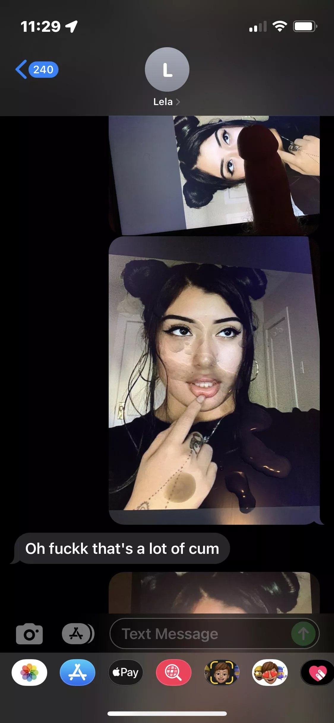 Trib my gf for her reaction pm or kik mami_simba