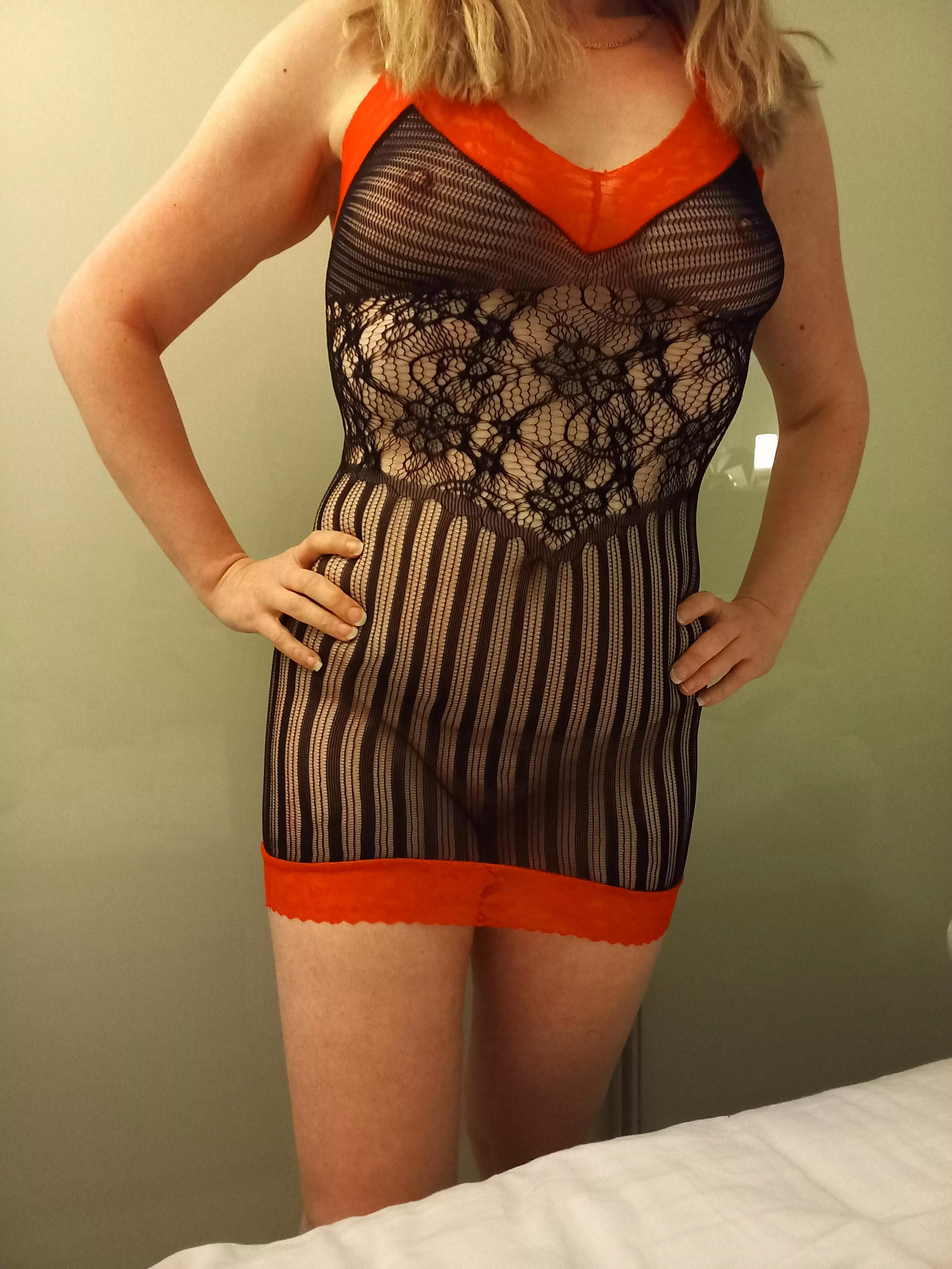 Trying out my new outfit