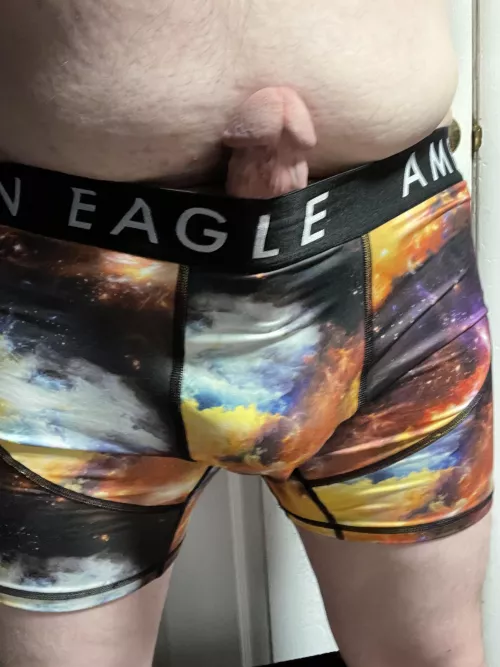 Trying out new boxers with a “ball pit”. They don’t make it easy to hide anything.