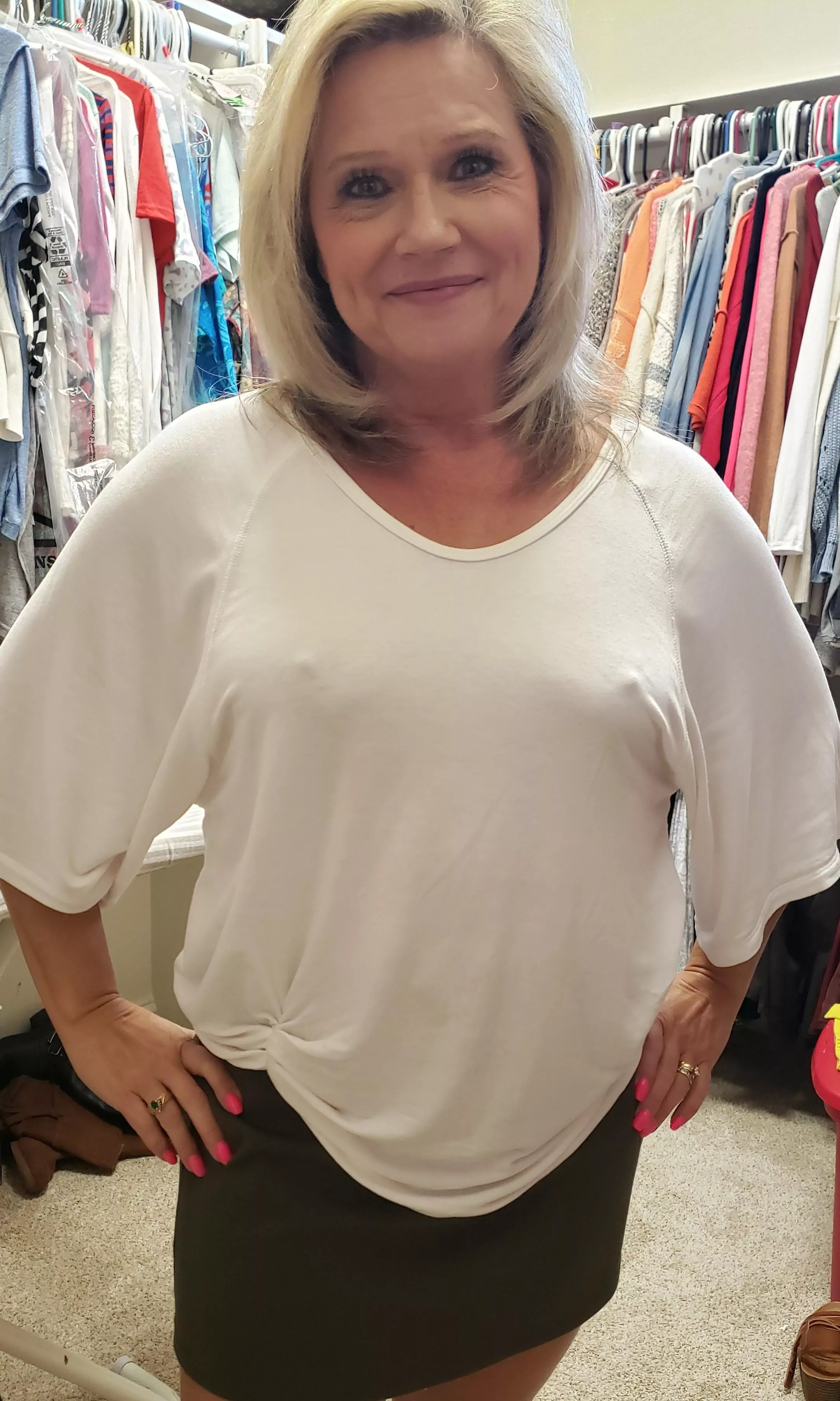 Trying to decide on an outfit.