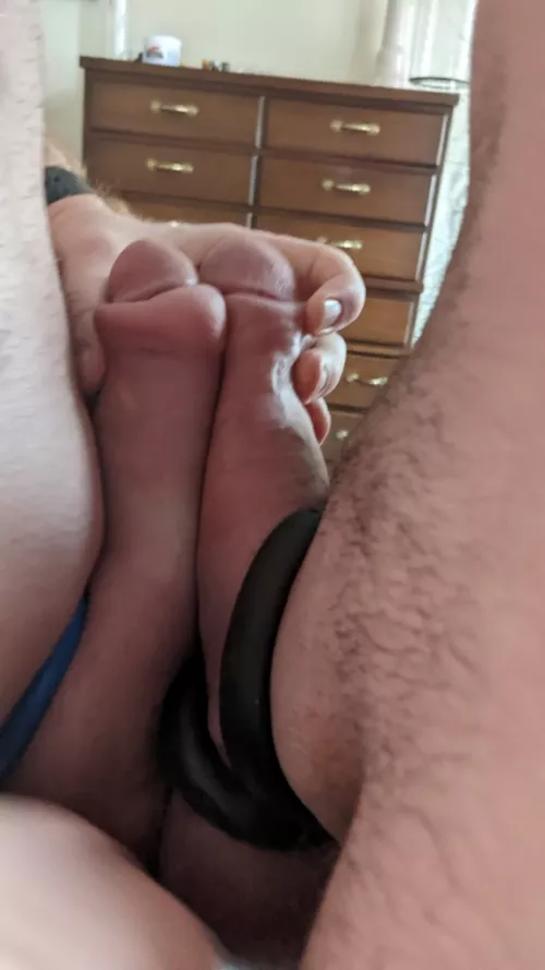 Tugging Our Fattened Dicks