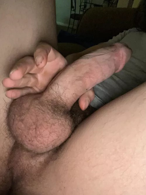 Unflattering view of the meat stick