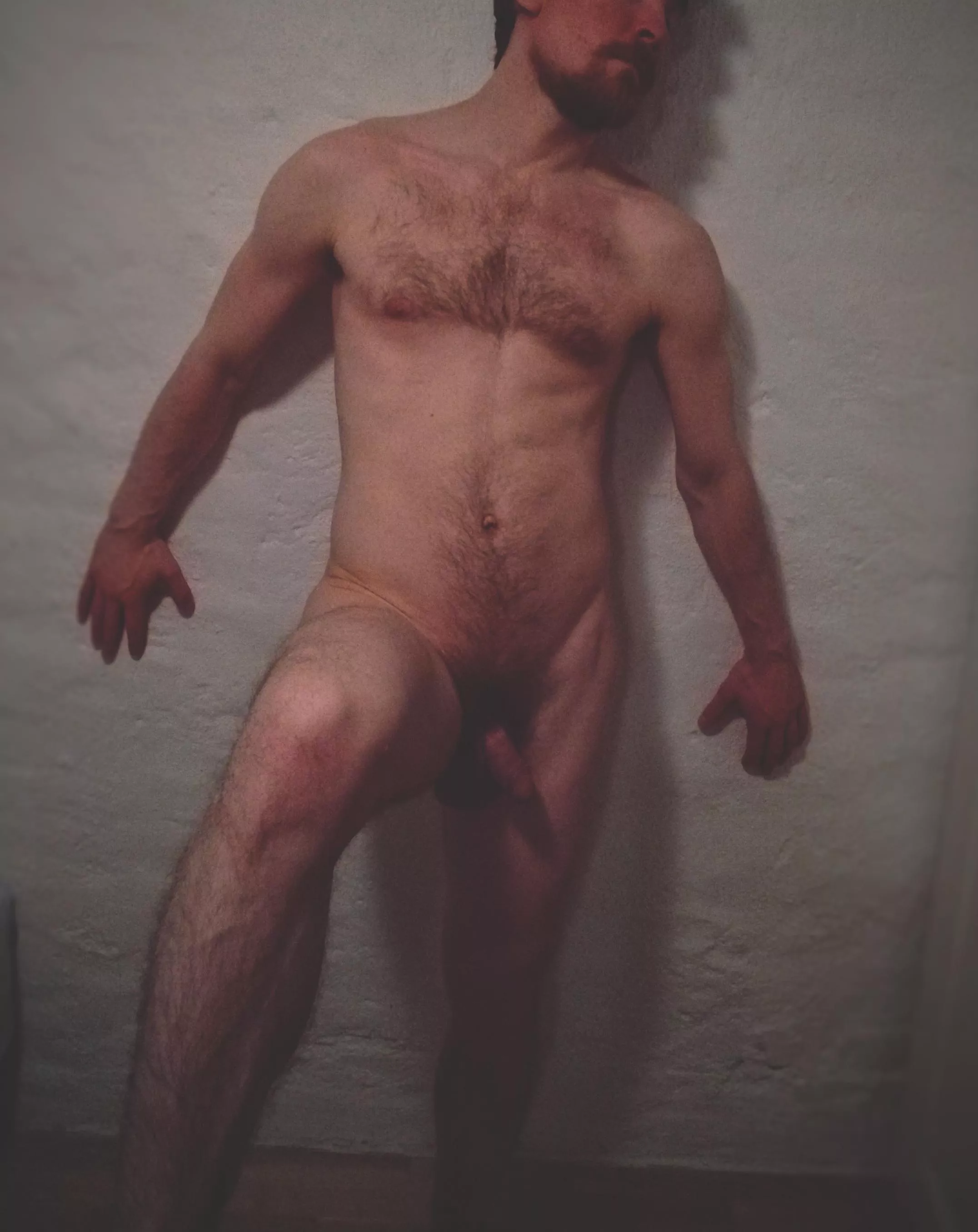 Up against the wall
