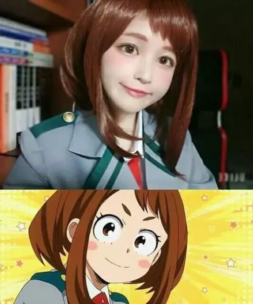 Uraraka cosplay