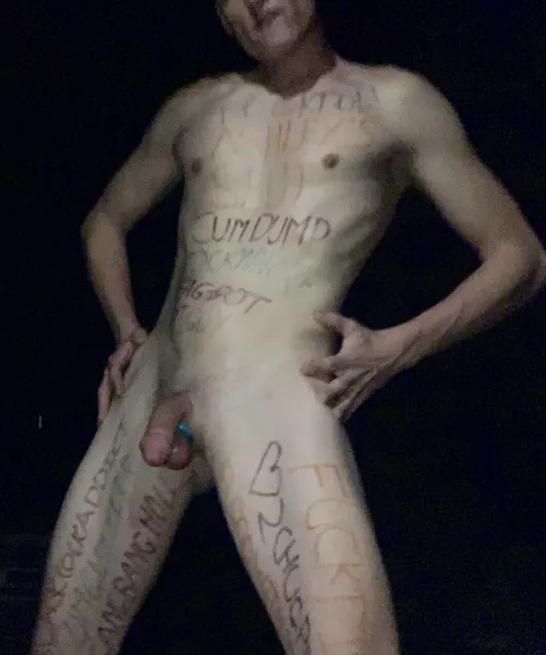 Use and humiliate me in public!