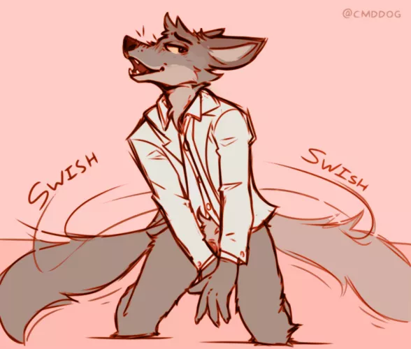 Wagged So Hard His Pants Came Off (Vimes)