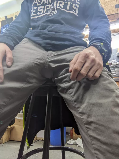 walking can be a little awkward