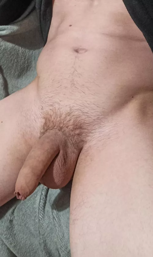 Wanna help me get ot hard? Or would you rather play with my softie ;)