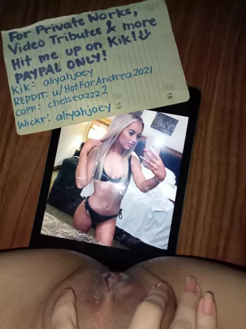 want your hot gf tribbed? u know where to find me😉