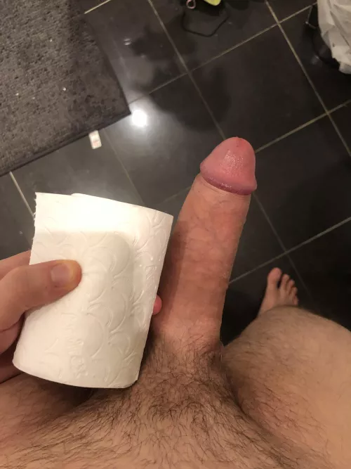 Was gonna put it through the loo role but I’m too thick
