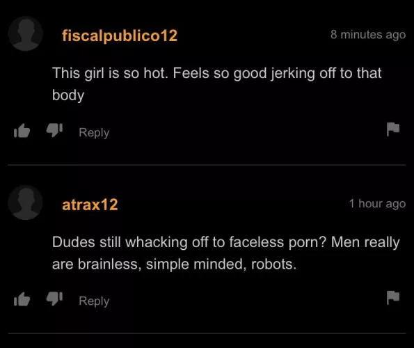 We are brainless robots.