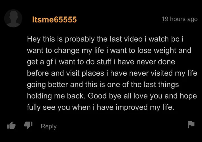 We are here for you bro