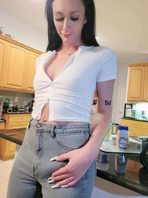 We got home and I couldn’t hide it from him, would you be ready to serve me?