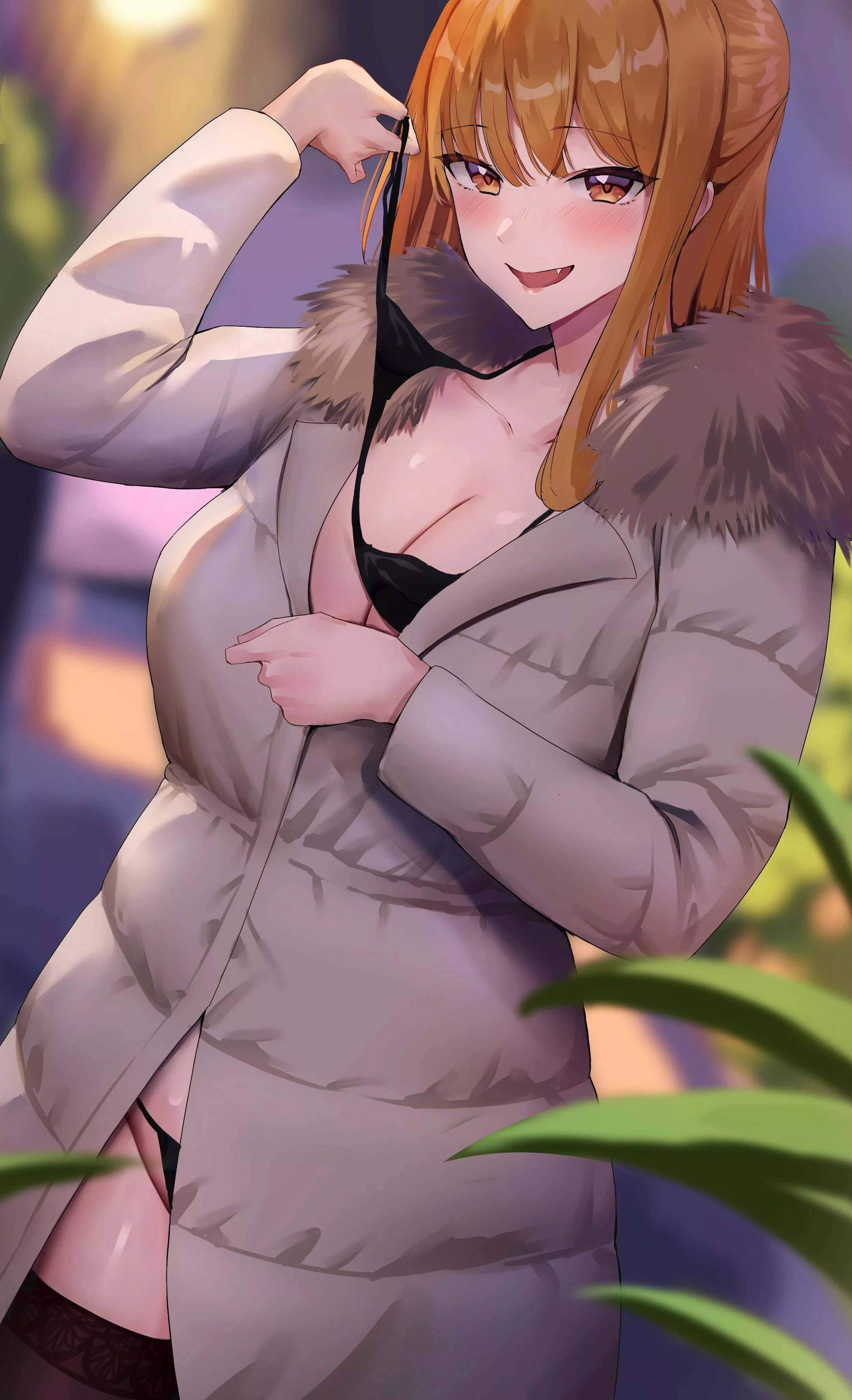 Wearing just a Jacket