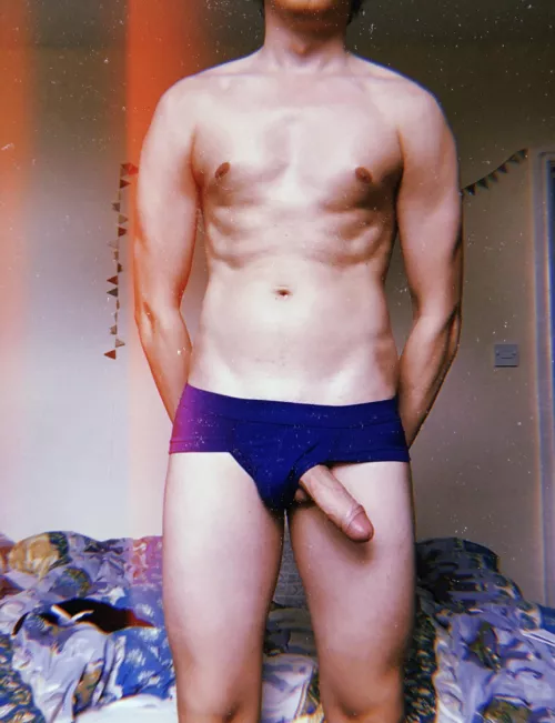 Wearing Speedos when I go swimming can be slightly problematic for me…