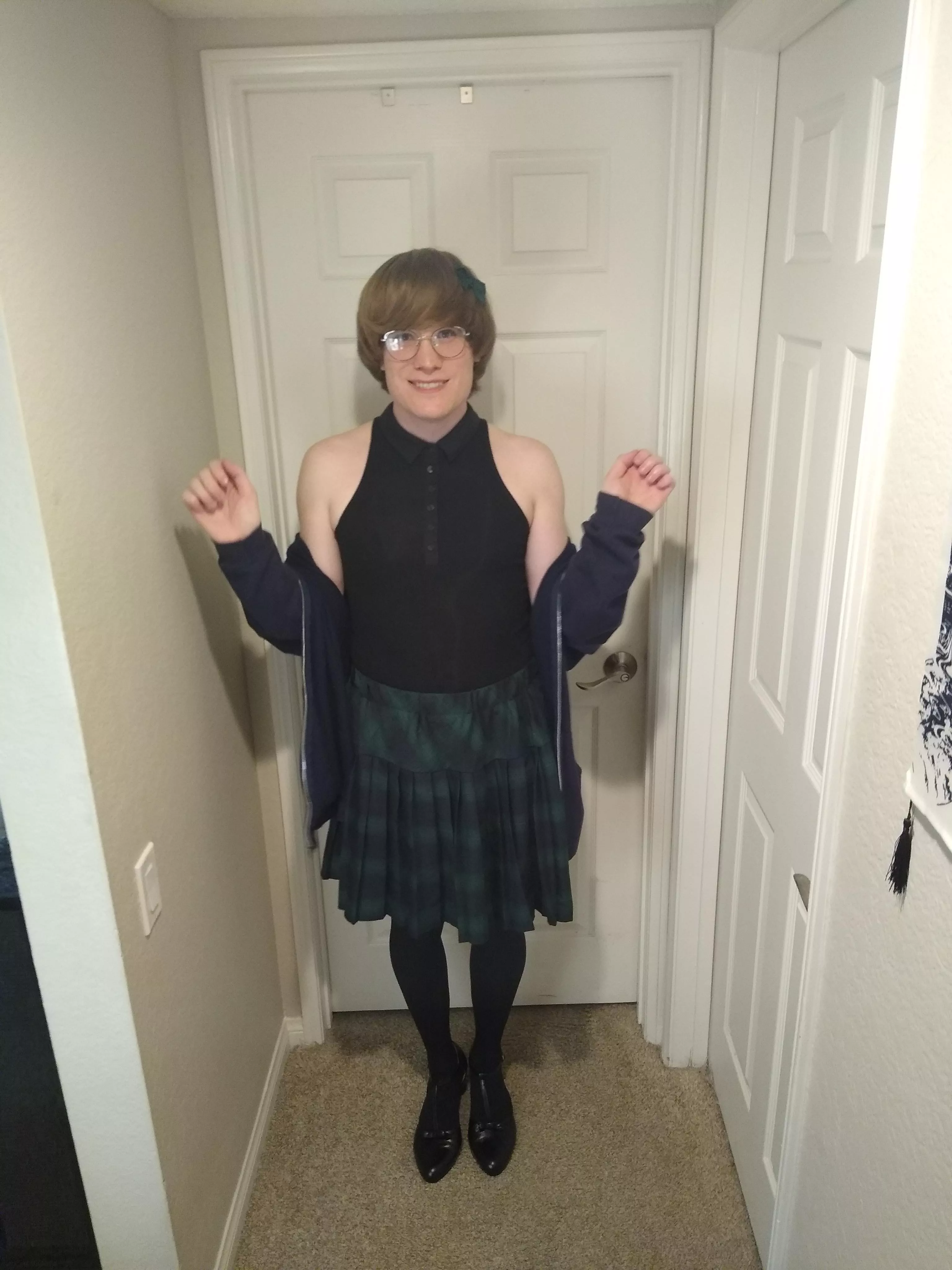 Went out for D&D in this outfit yesterday. Made some new friends and a blast connecting with people π Went out for D&D in this outfit yesterday. Made some new friends and a blast connecting with people π