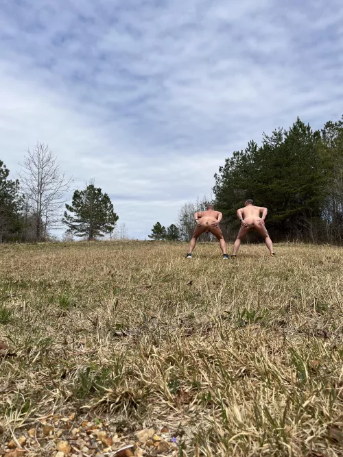 We’re out here in the wide open!