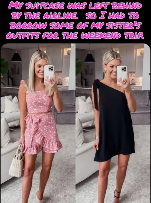 what do you mean, you've had my suitcase this whole tim