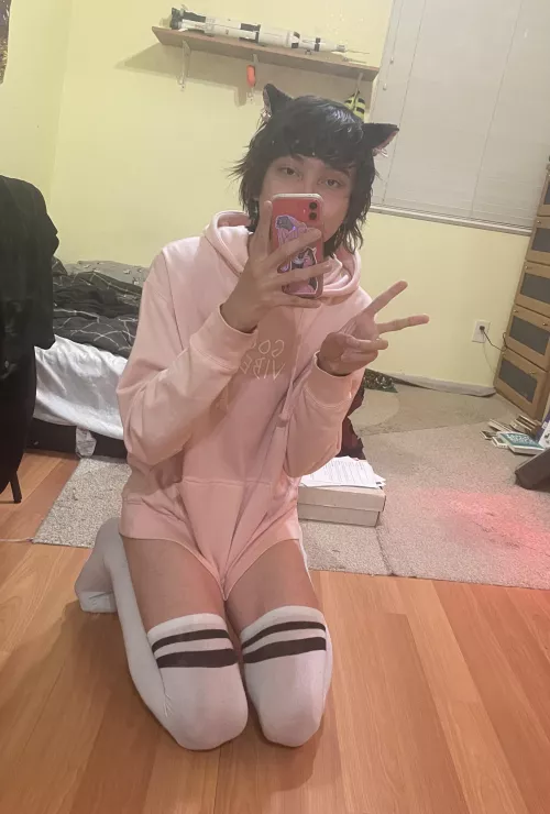 What do you think of the cat ears 😼