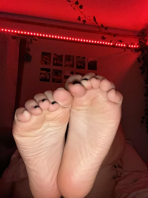 What would you do if my size 11 feet were in your face?😈