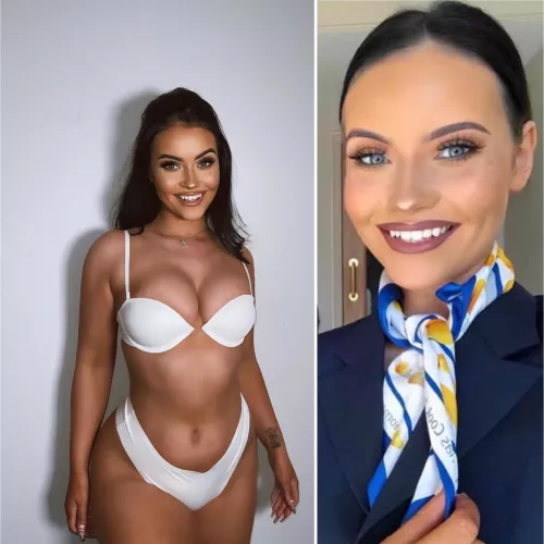 What would you say if you run into her on your next flight? 🇬🇧