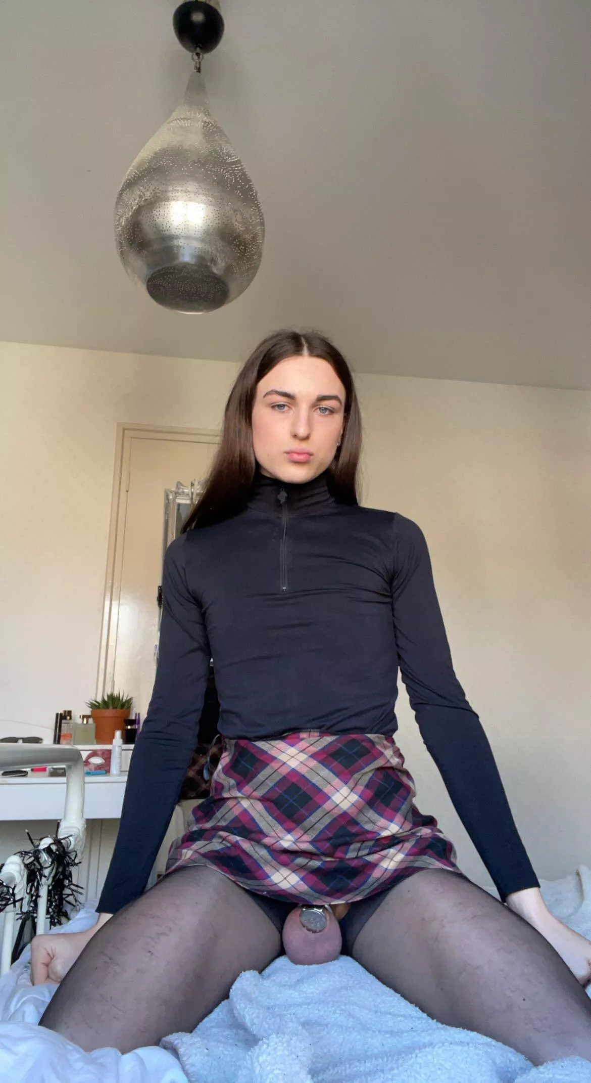 What would you say if you saw what's under my skirt?