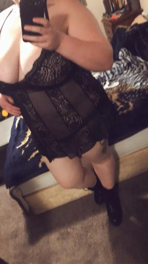 When they decide to come early so you forgo the full getup