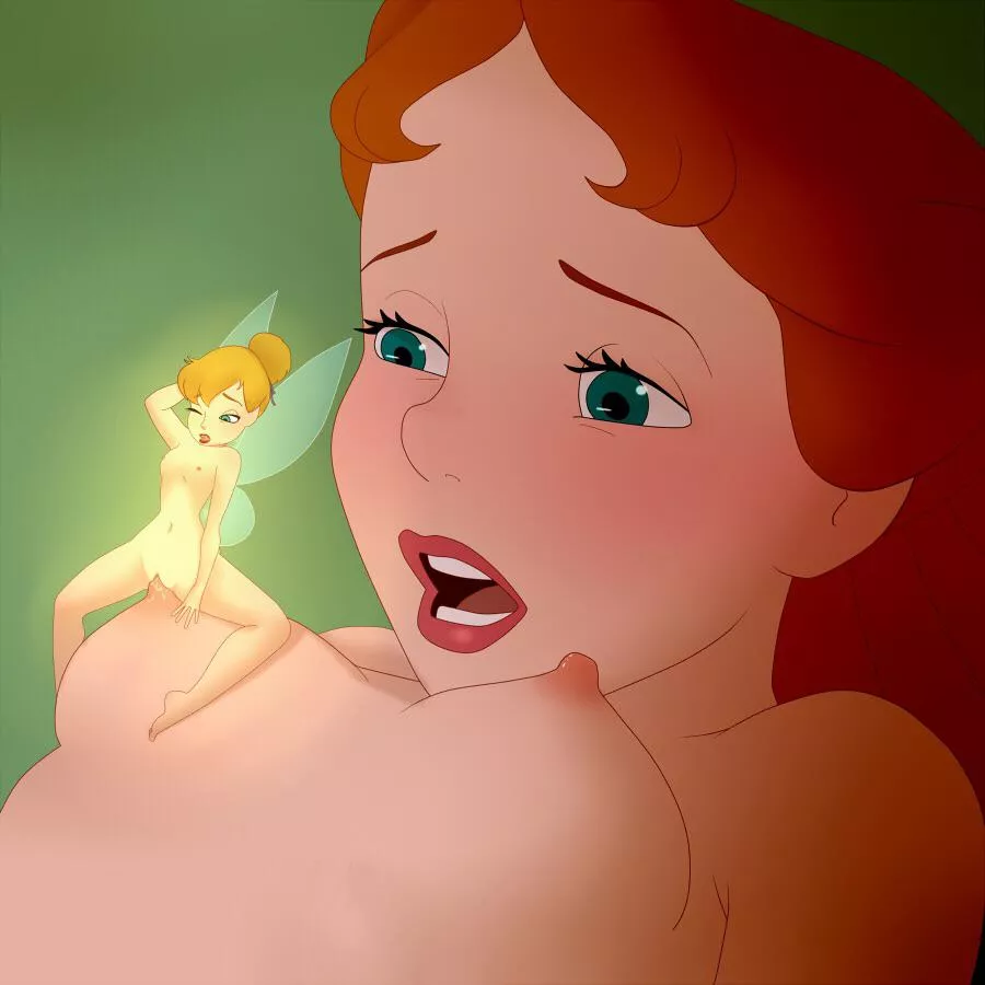 When you are small you can use anything as a dildo [disney]