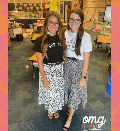 Which look alike teacher?