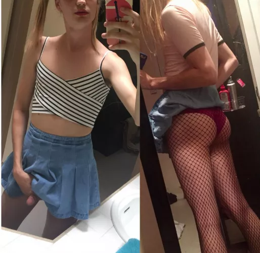 which would you be more excited to find under my skirt