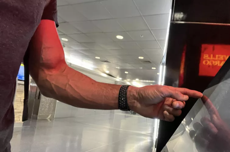 While in Vegas I had to do what every person does…..get more money at the ATM!!