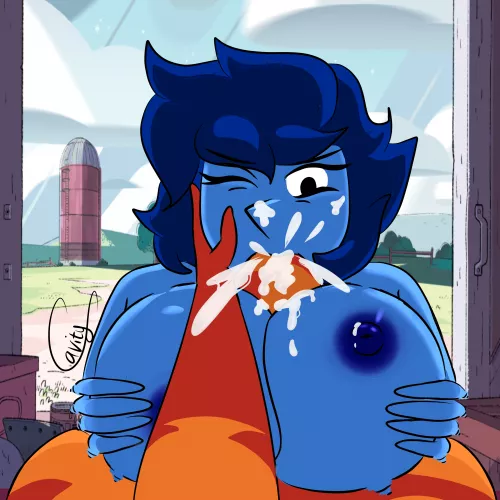 while lapis loves peridot theres somethings jasper is better at (@FCavity on twitter)