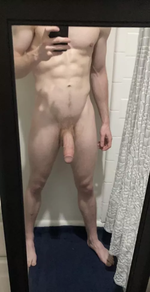 Who is joining me in the shower after my workout?