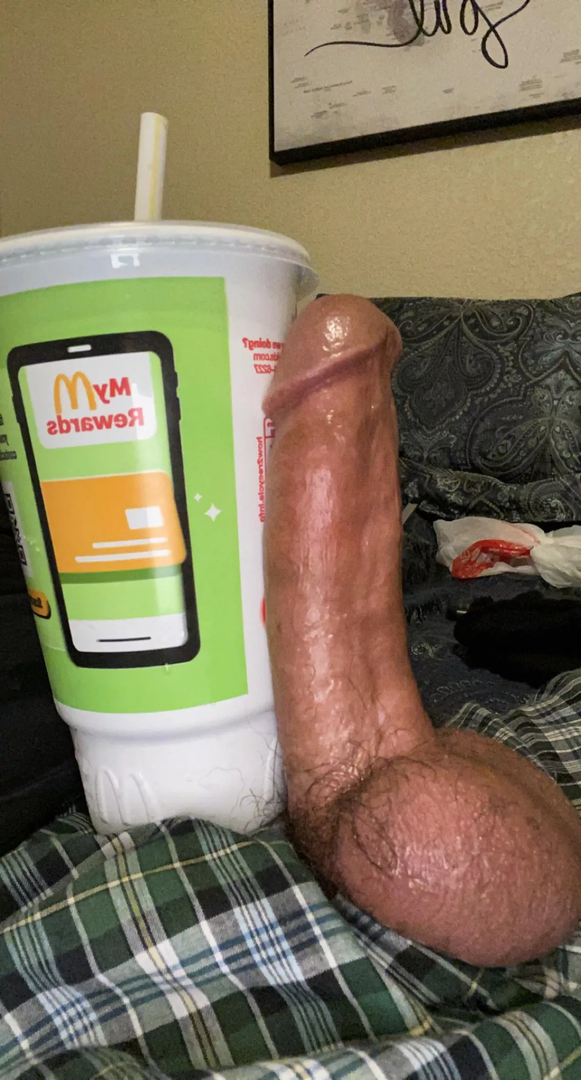 who knew dick could keep your drink from spilling !!