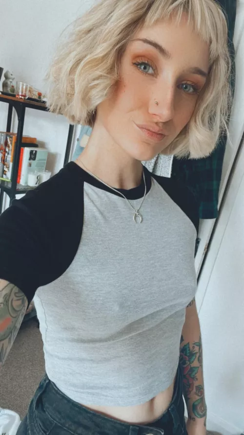 Who needs a bra when you’re petite 😊