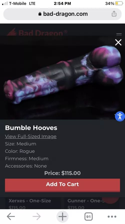 Who scored this one??? From the bad dragon drop today 4/22/22 had it in my cart and then I took to long to convince my husband that we need this one too!! Haha 😂