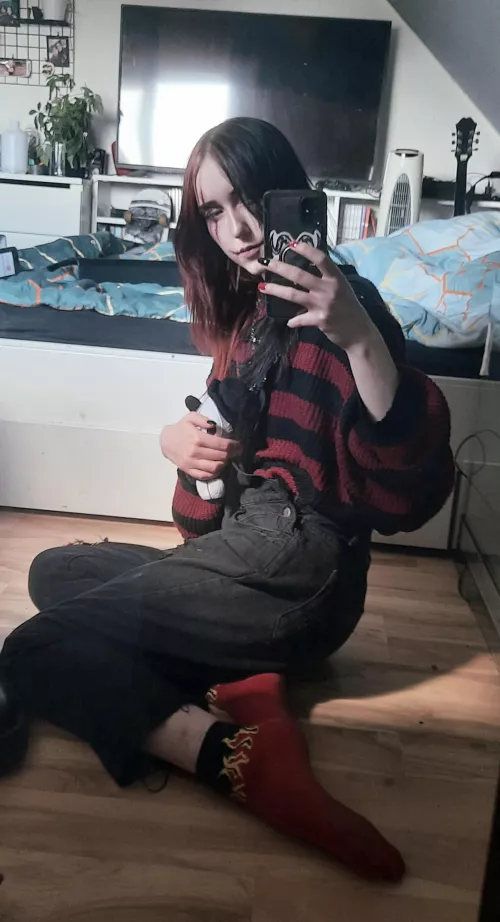 Why didn't anyone tell me Halloween is over? now I'm all dressed up already :(