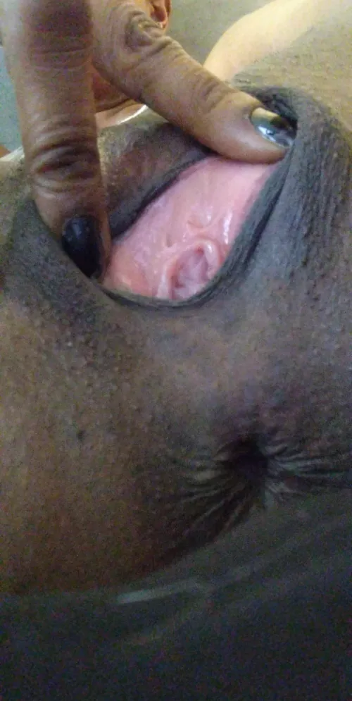 wide open for daddy's cock 🥵💦