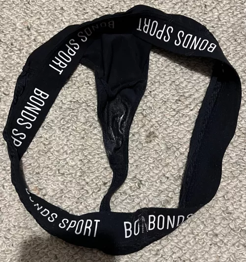 Wife’s Panties after coming back from the gym… they were soaked