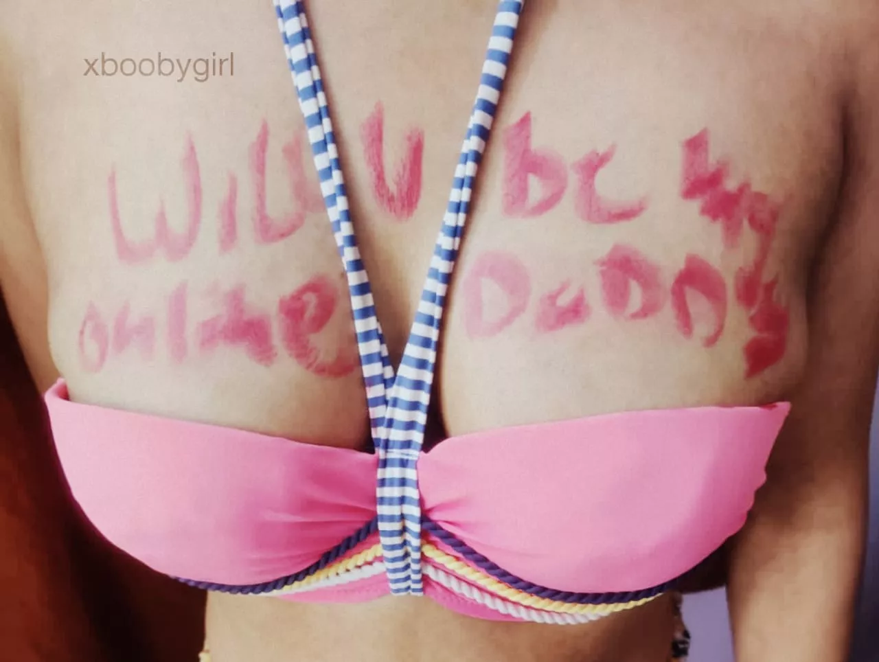 will u be my online daddy??? ❤️💝💋