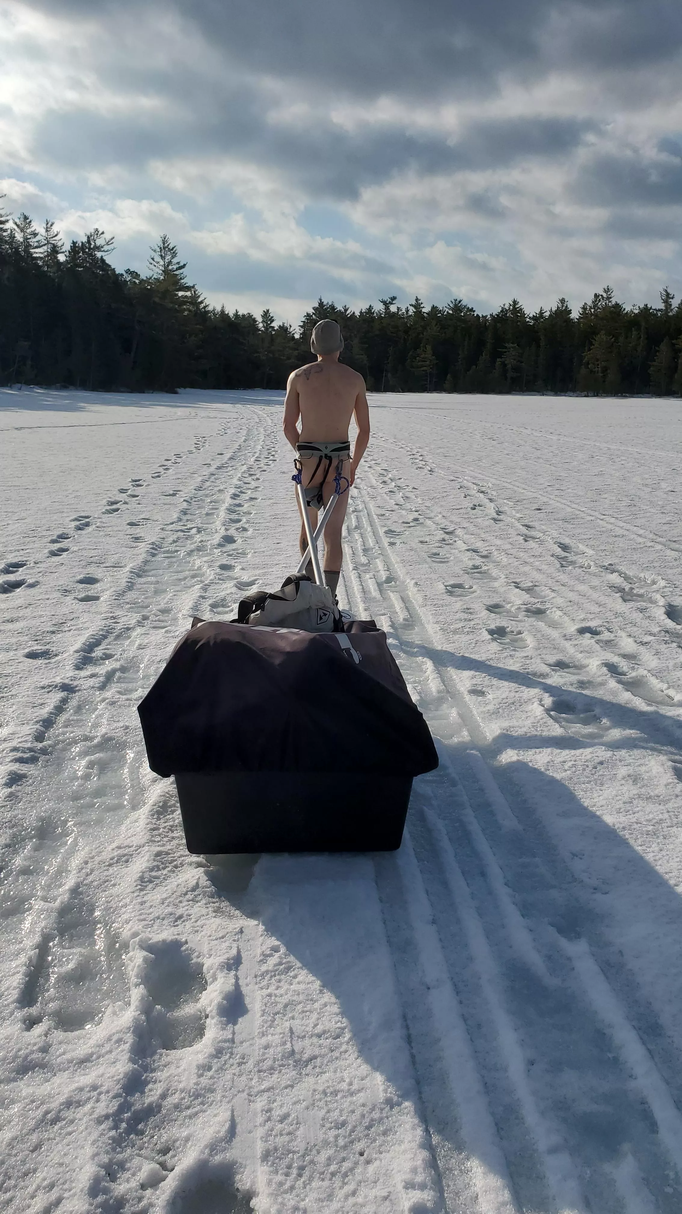 Winter hiking