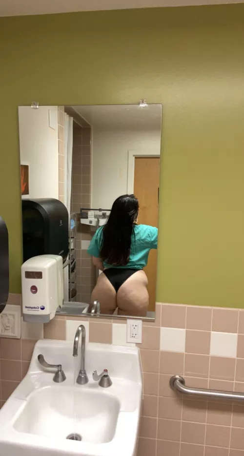 Wish I had the time for a quicky in the bathroom….