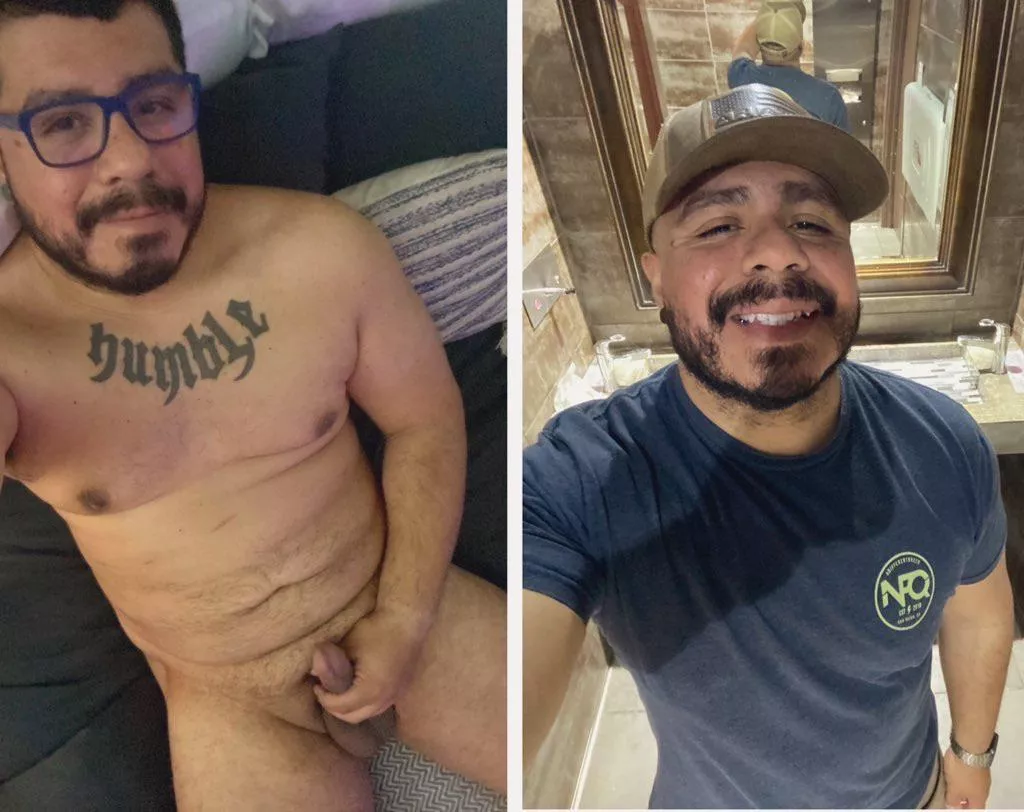 With and without.