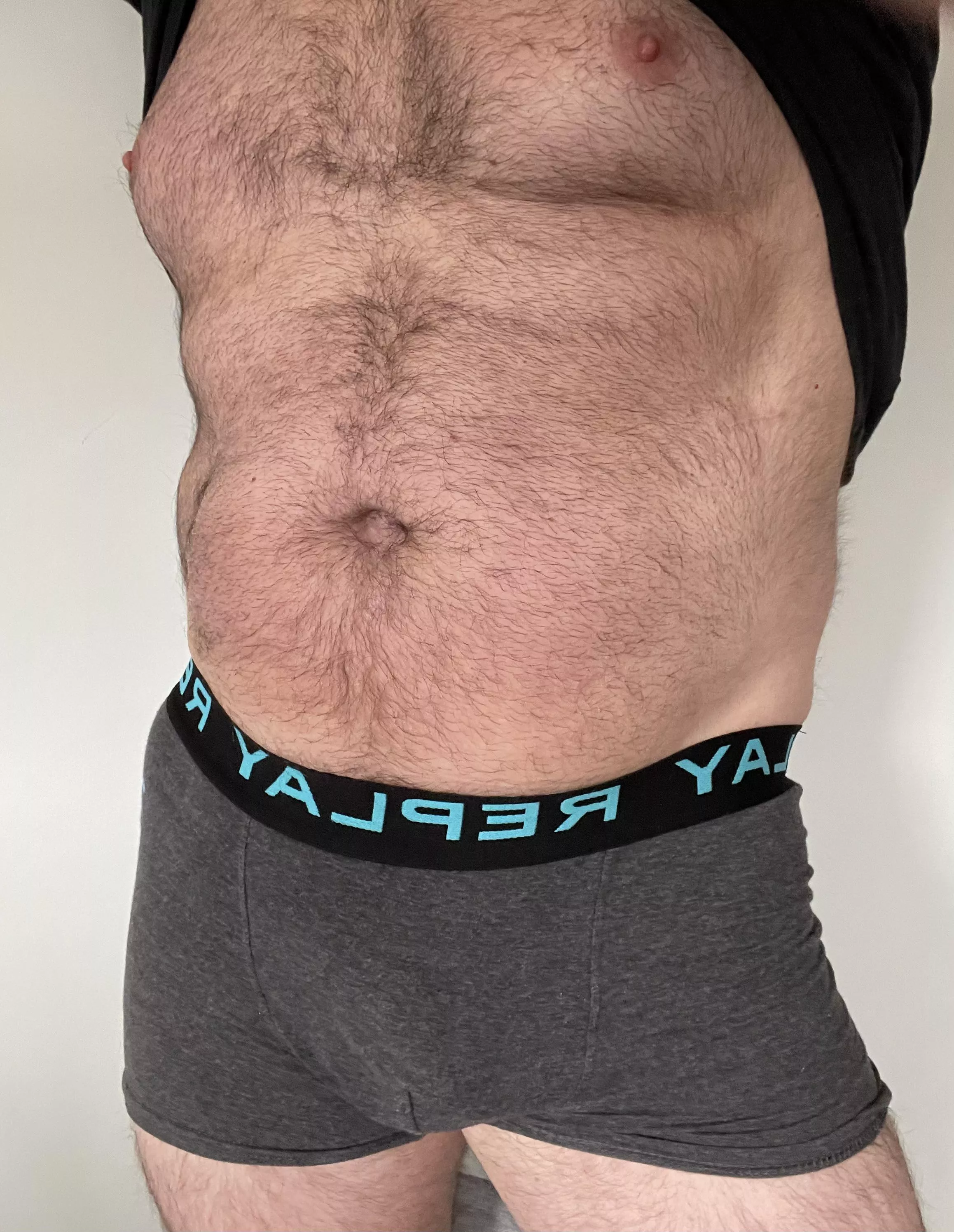 With undies ?