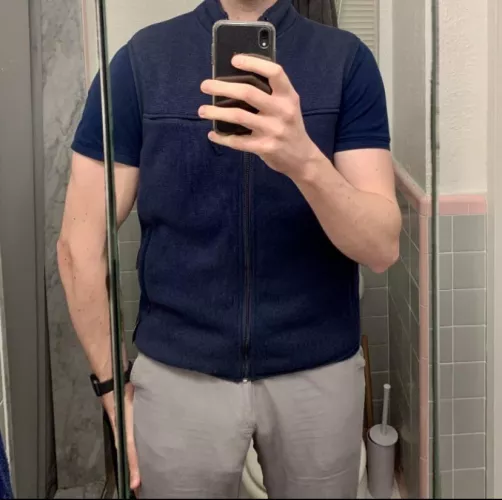 Wore this to work only to realize when I got home…